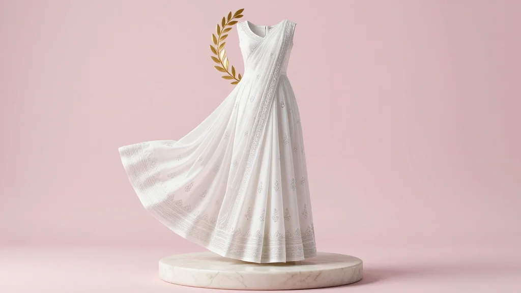 Priyanka Chopra Jonas Accepts Gold House Honor in Reimagined Chikankari Couture