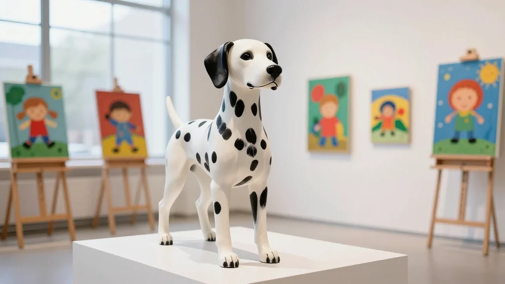 Croatia Launches Guinness Record Bid for Largest Dalmatian Dog Art Exhibition