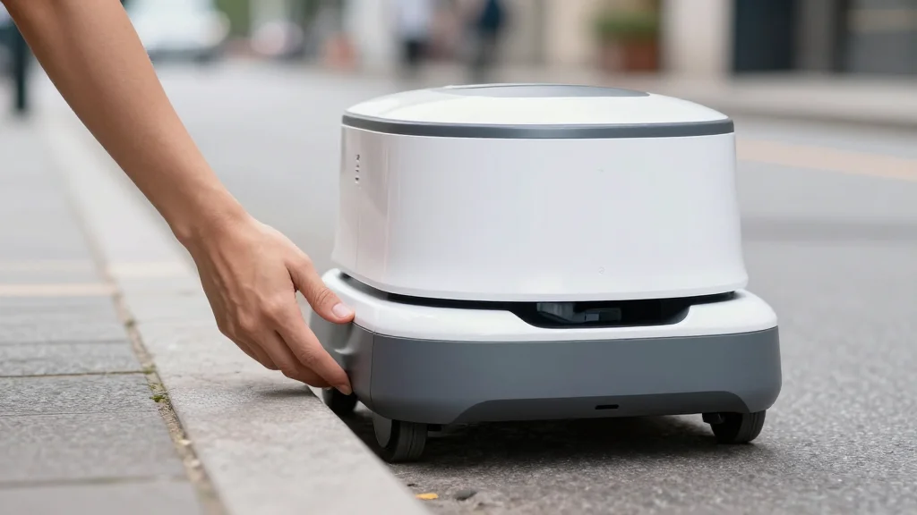 Human Helpers Rescue Finnish Delivery Robots After Curb Mishap, Fueling Safety Debate