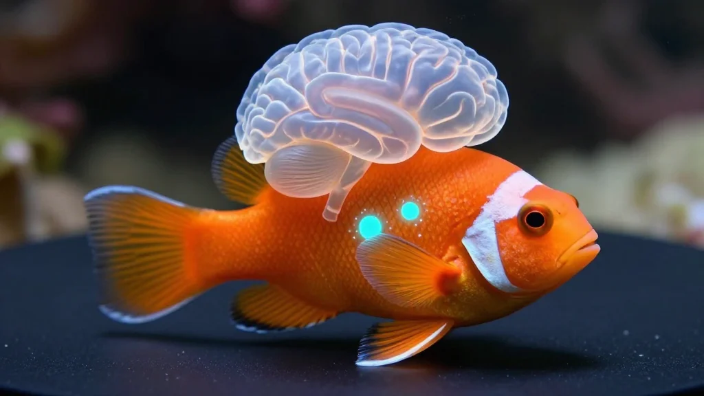 Comparative Study of Mandarin Fish: Brain, Gut, Microbes