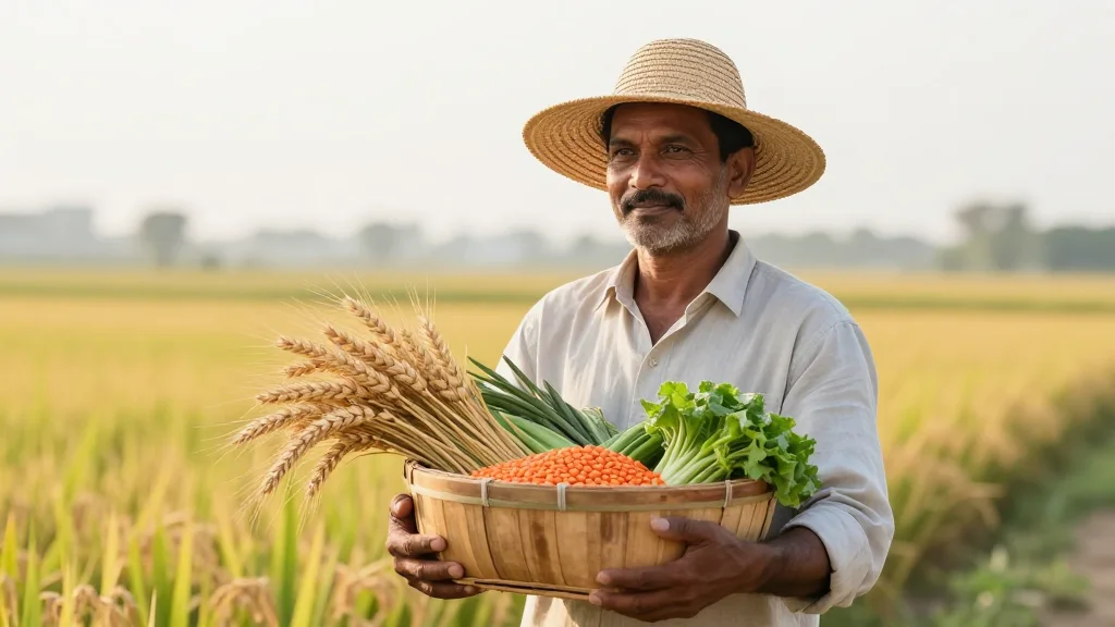 India's Farm Output Hits Record 357 Million Tonnes in 2024-25: J&K Lieutenant Governor