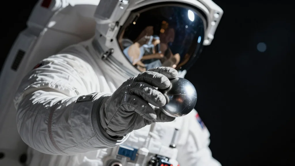 How Do Astronauts Adapt Their Grip and Move Objects when Transitioning Between Earth and Space?
