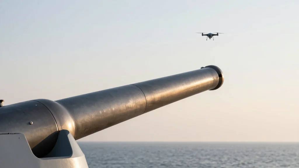 Deck Guns Still Viable: Can Down Drones