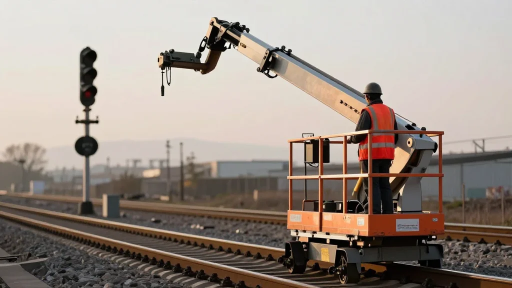 Elevated Rail Access Without Interrupting Track Work