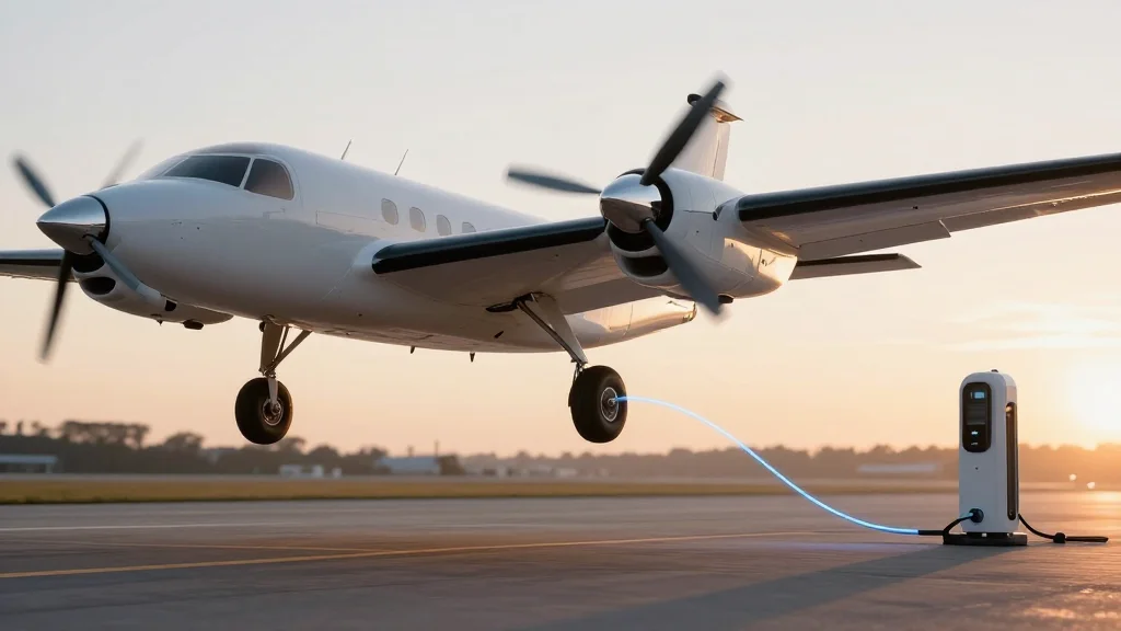 Electric Plane Flies 300 Miles on $8 Energy