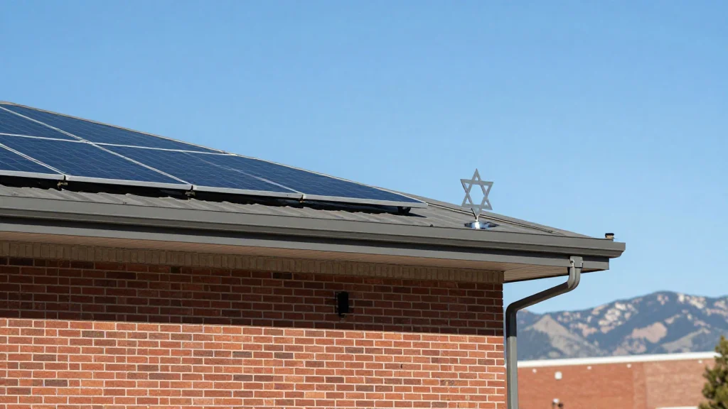 Colorado Jewish Center Powers Up with Namaste Solar