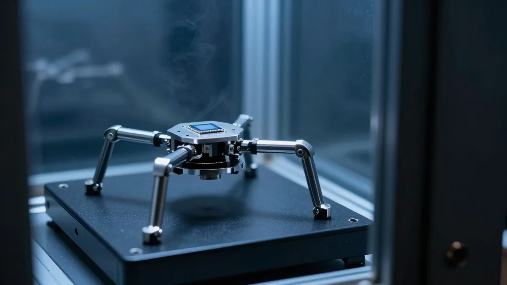 Hexapod Concept for Low-Temperature Quantum Applications