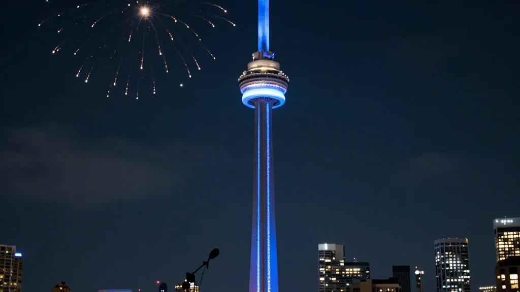 Drake 'Froze' The CN Tower in Honour of His New Album, Iceman
