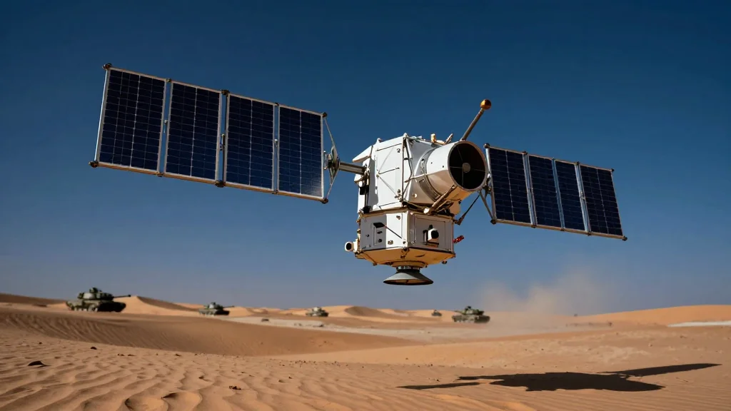 Chinese Satellites Over Middle East Alarm U.S. Military