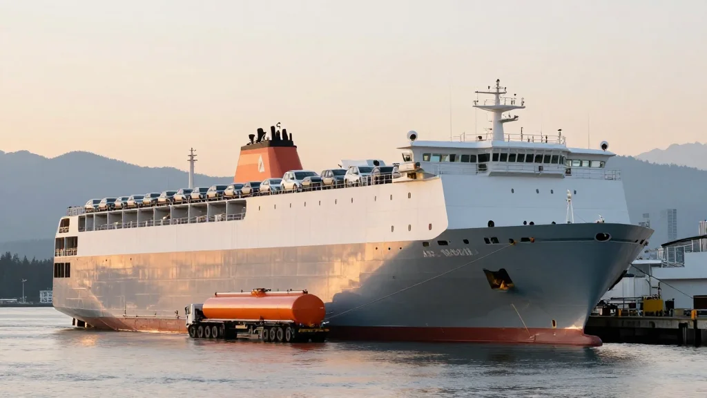 MOL Signs First Annual LNG Bunkering Contract with Seaspan Energy