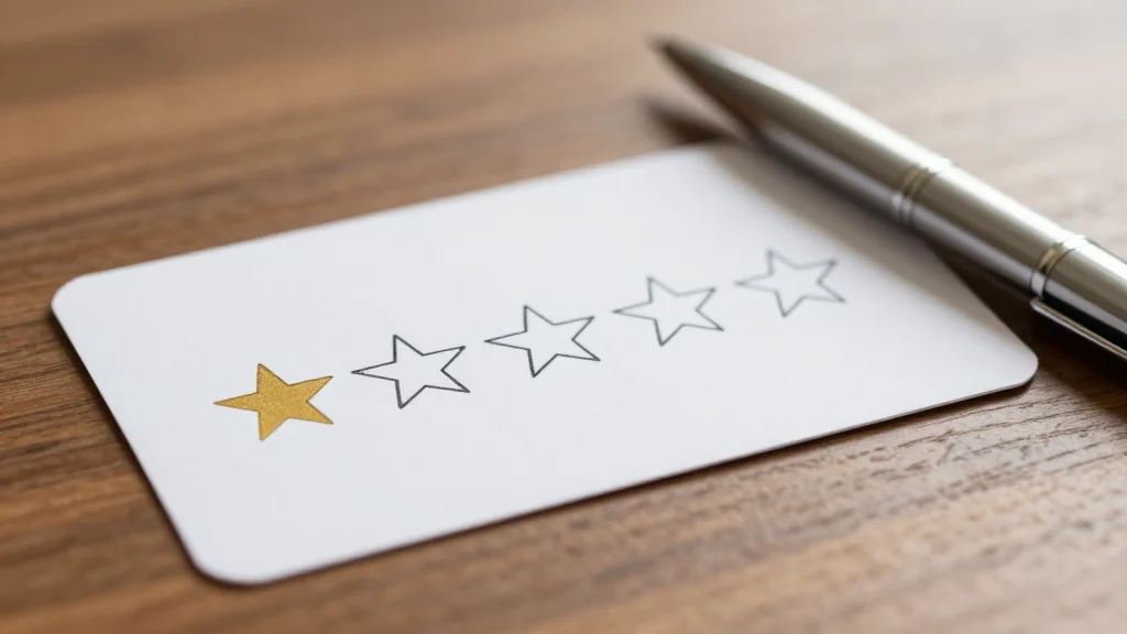 Airbnb Rating Guide Manipulates Feedback with Tiny Star Shifts
