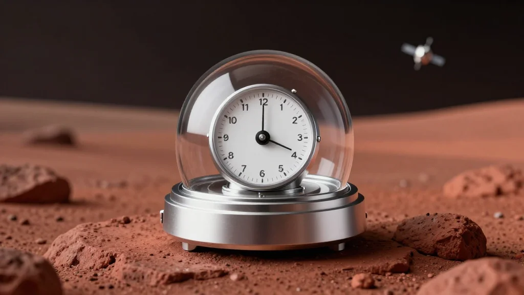 Future Martian Colonists Will Need a New Relativistic Clock