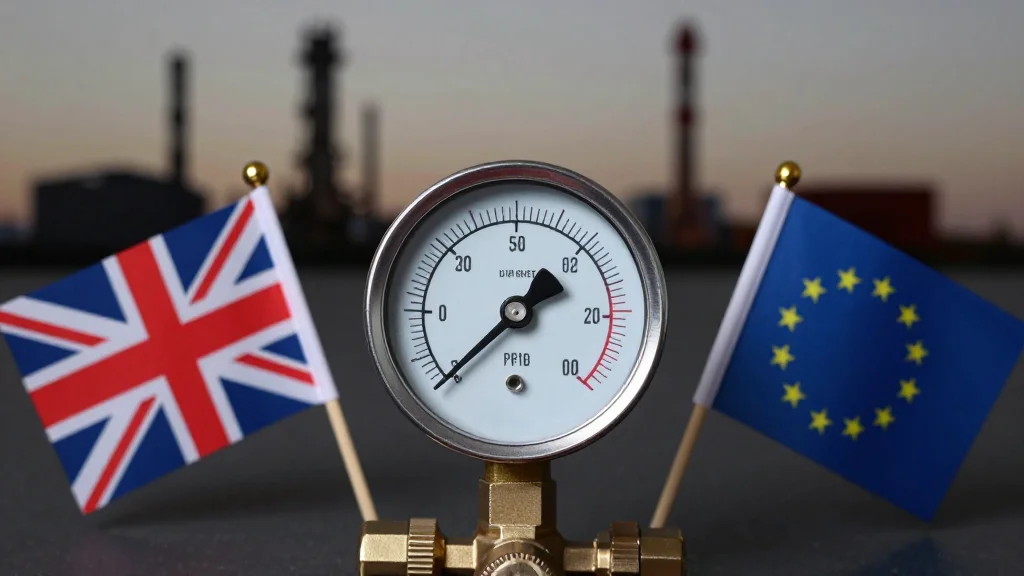 UK Faces Steeper Inflation and Slower Growth Than Eurozone