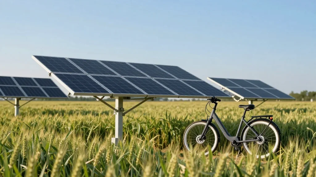 Energy Security Fuels Agrivoltaics and E‑bike Boom
