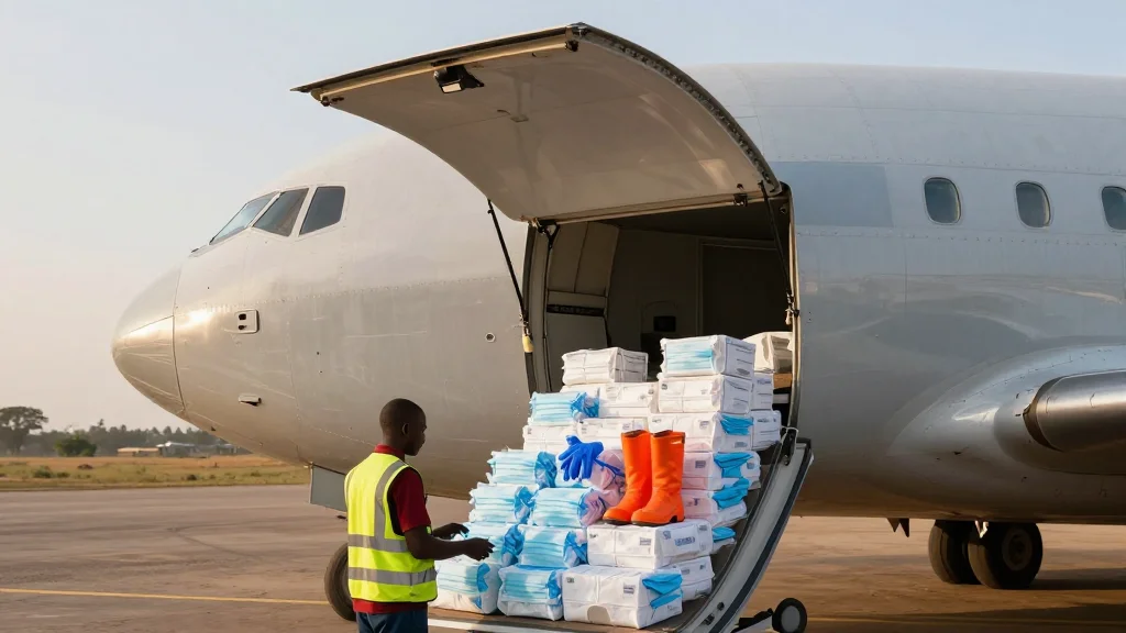 EU Aid Plane Delivers Critical Supplies to Congo Ebola Epicenter as WHO Heads to Kinshasa