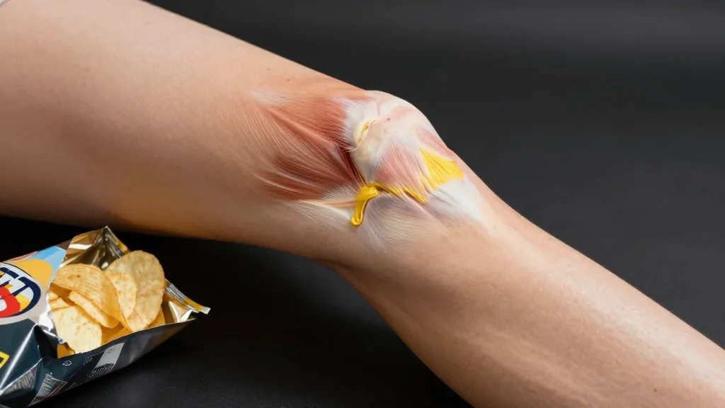 Study Links Ultraprocessed Foods to Fatty Muscles and Higher Knee Osteoarthritis Risk