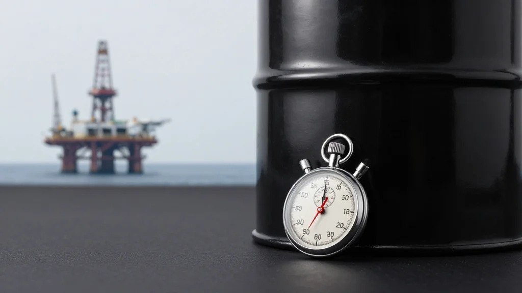 Brent Hovers Near $124, Market Awaits First Blink