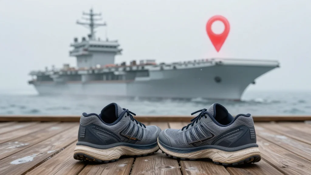French Navy Officer’s Strava Run Accidentally Reveals Charles De Gaulle’s Position