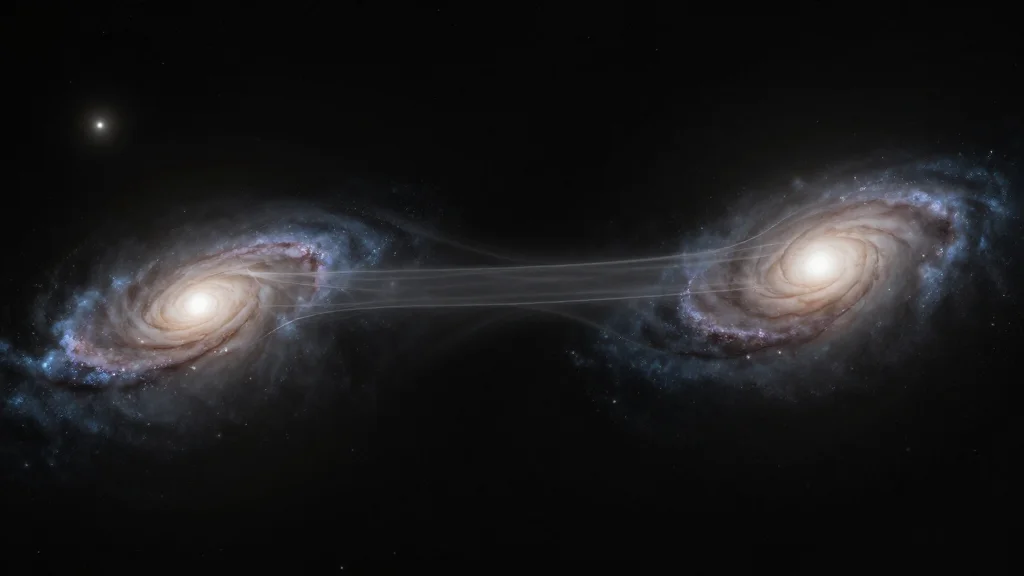 Milky Way Is Embedded in a 'Large-Scale Sheet' Of Dark Matter, Which Explains Motions of Nearby Galaxies