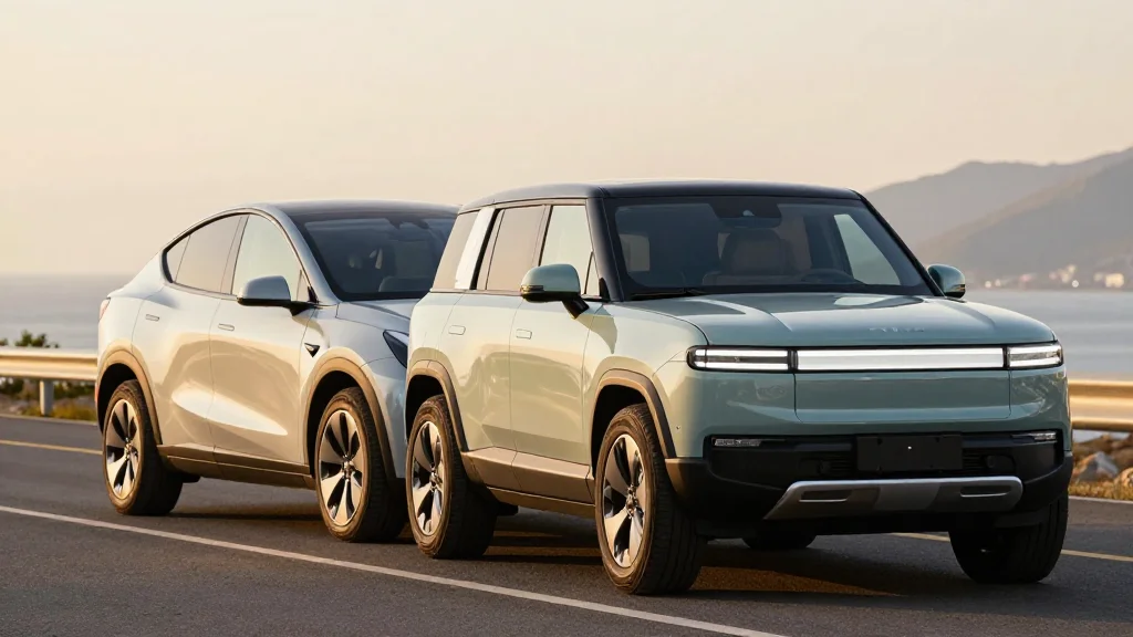 Rivian R2 Surpasses Tesla Model Y in Range, Efficiency