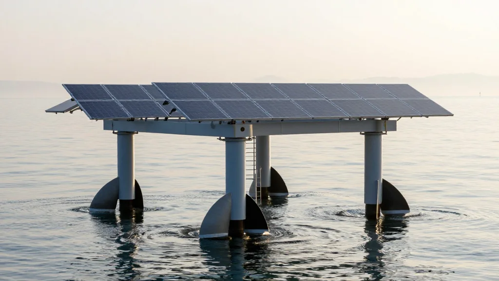 Hybrid Tidal-Photovoltaic System for Modular Renewables Deployment in Estuarine Channels