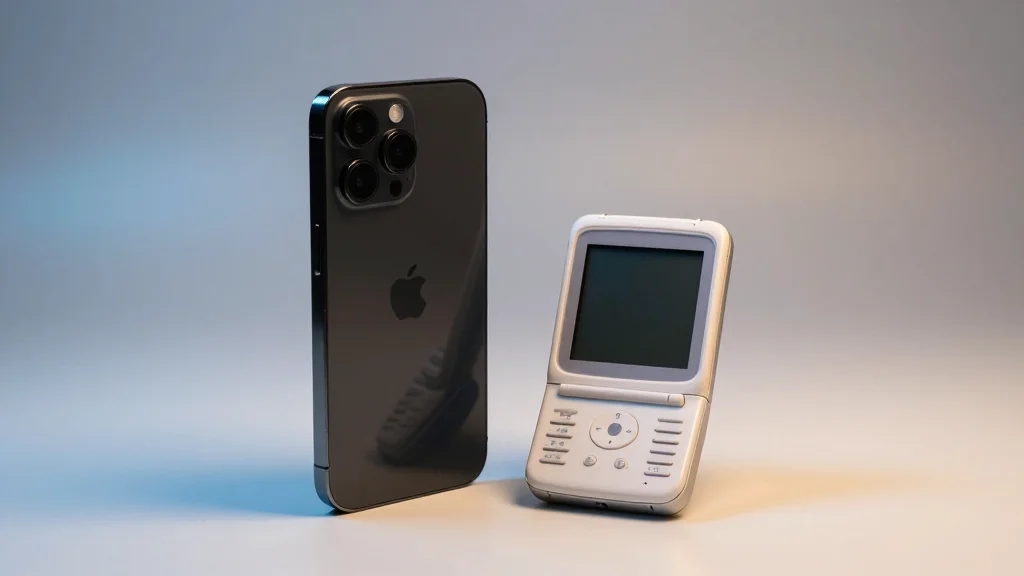 16 Years Later: IPhone 17 Pro Max Dwarfs