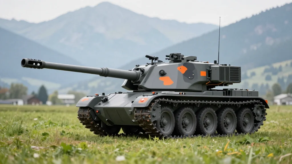 Switzerland Modernises Artillery Fleet with KNDS DONAR 10×10 Systems
