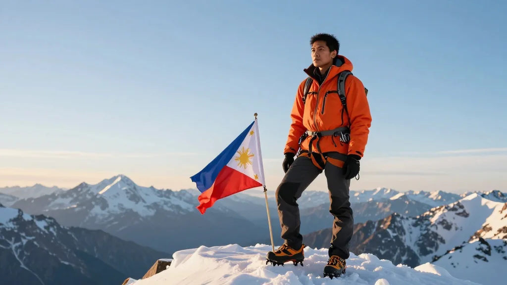 Filipino Mountaineer Miguel Mapalad Conquers Europe’s Highest Peak, Mt Elbrus
