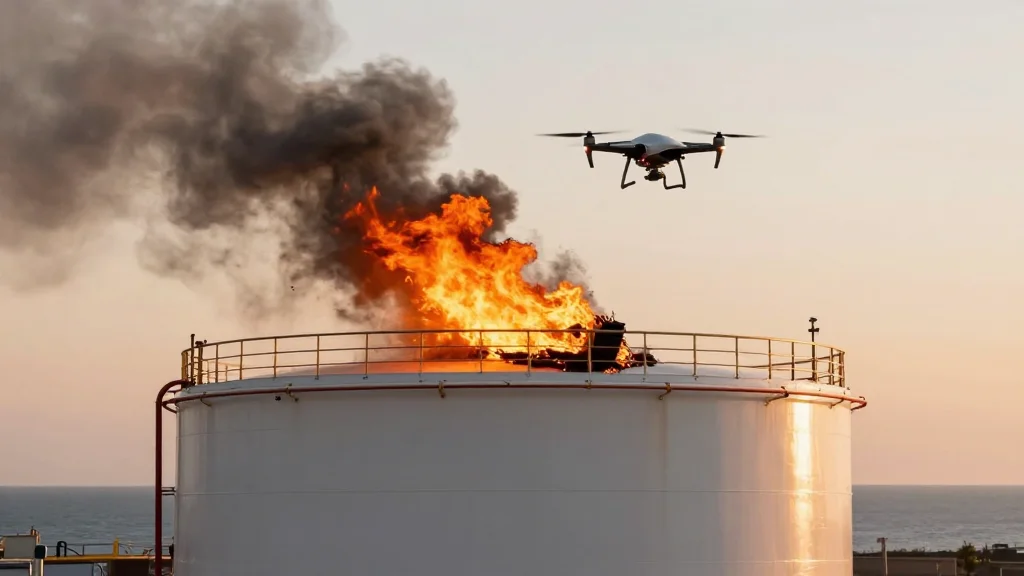 Drone Strike Burns Fujairah Hub, Shattering Hormuz Bypass