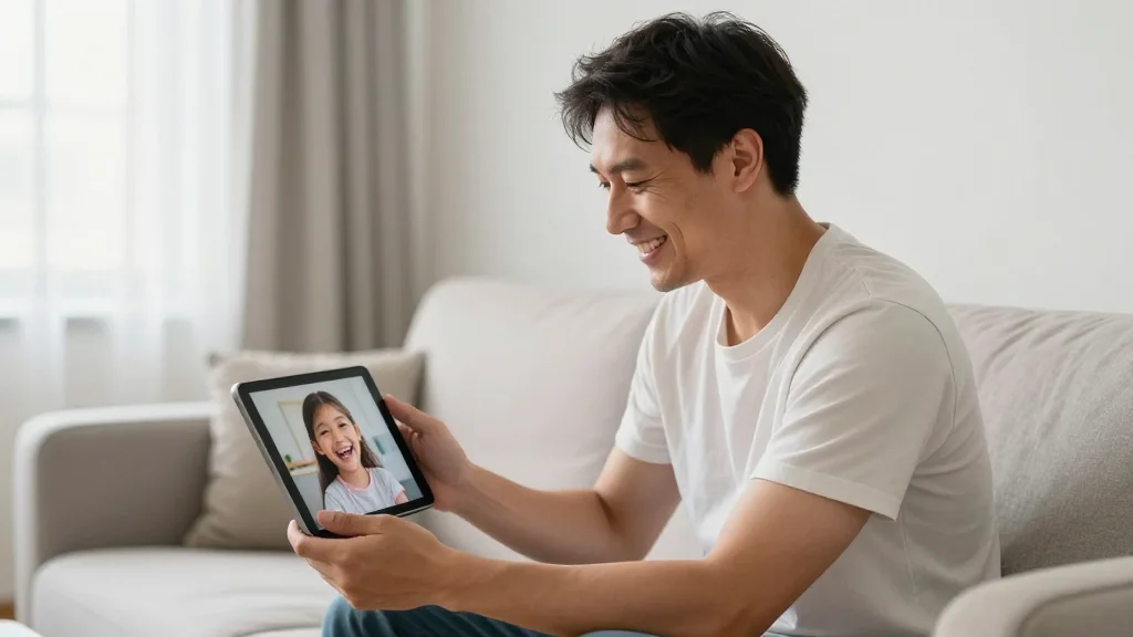 Kim Gura Video‑Calls Teen Daughter on Live TV, Showcasing Modern Fatherhood