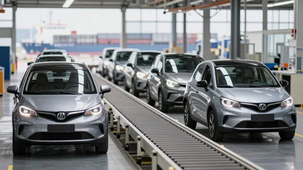 Chinese Automakers Face Excess Capacity, Seek Overseas Markets