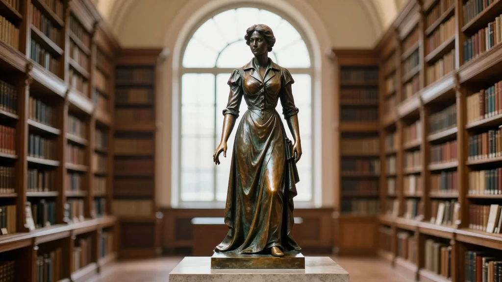 Margaret Fuller Bronze Sculpture Donated to Concord Library