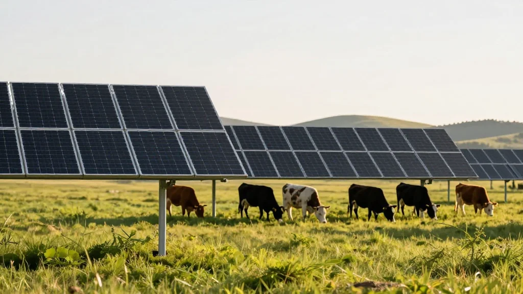 Agrivoltaics Preserve and Boost Forage Quality, Study Shows