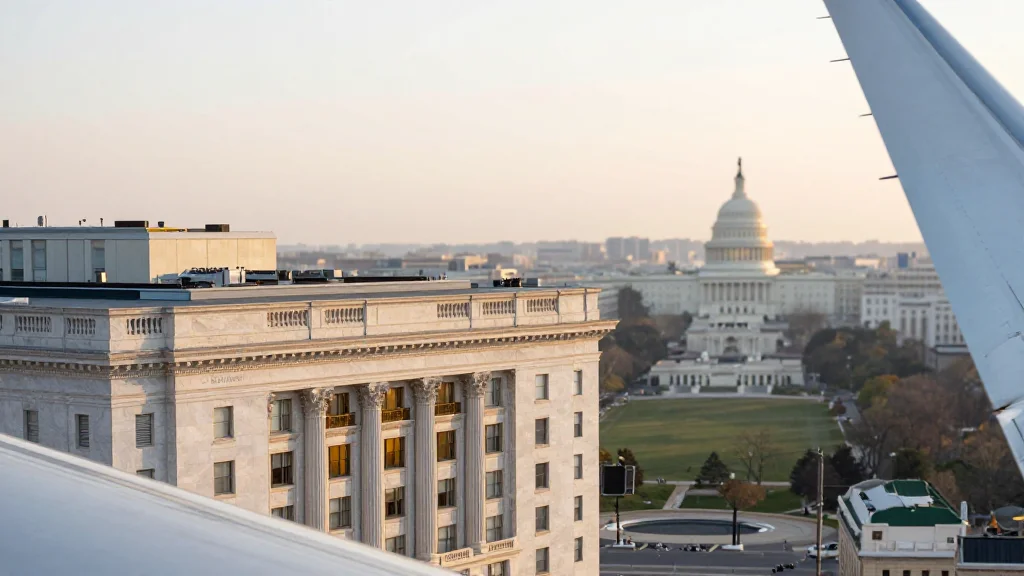 Stunning Wing View Makes Dupont Circle Hotel Unforgettable