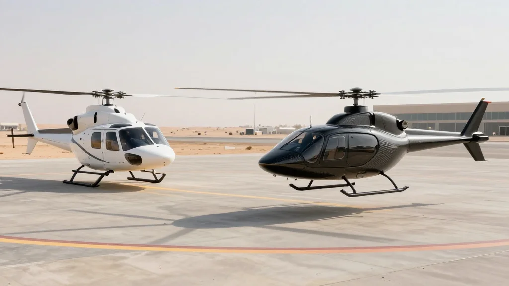 GAMA Aviation Builds Helipad at Sharjah as It Prepares for eVTOL Services