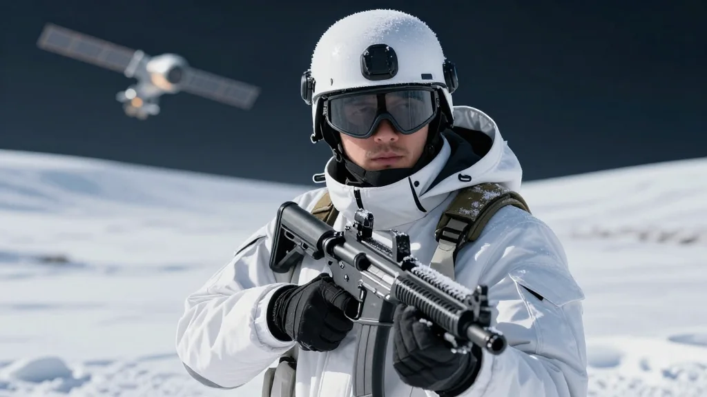 Official Trailer for Gnarly 'Winter: Battleground' AI Sci-Fi Action Movie