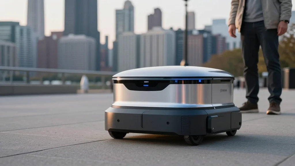 Chicago Food Delivery Robots Spark Safety and Sidewalk Congestion Debate