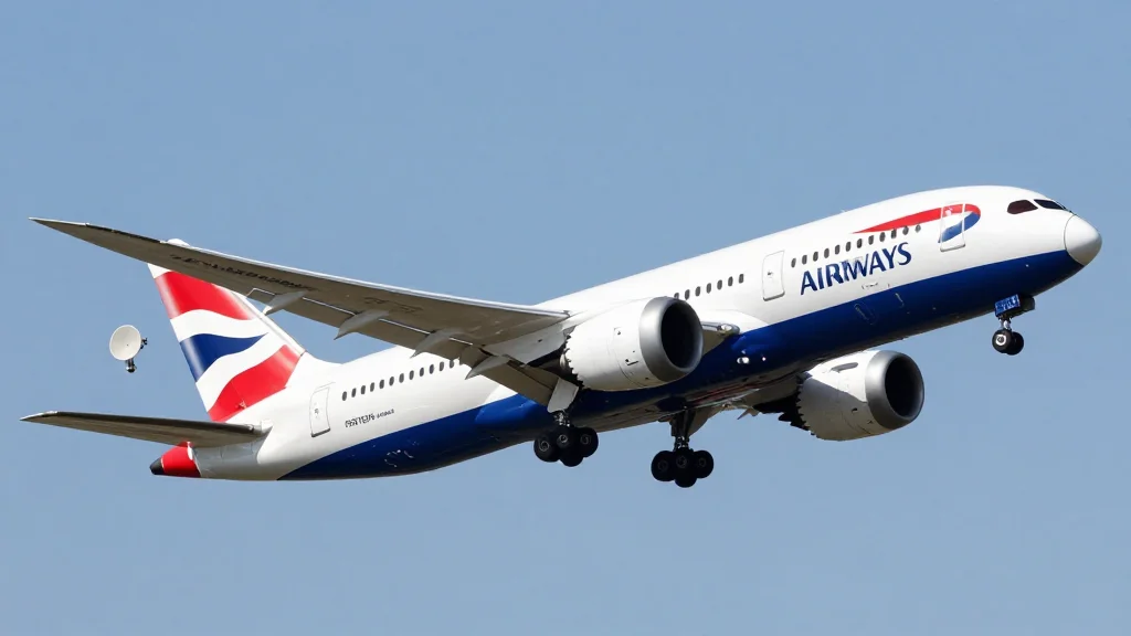 British Airways Equips 787‑8 with Starlink Wi‑Fi
