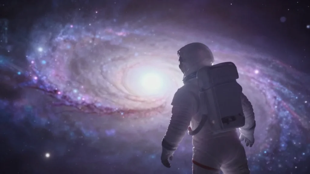 Dark‑sector Beings Miss Our Hidden Spiral Galaxy