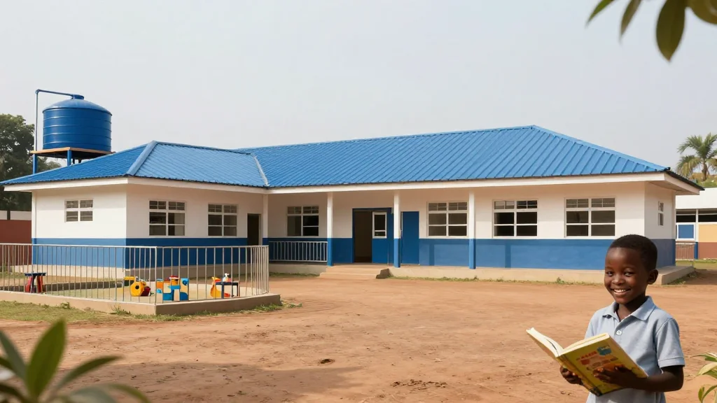 Fidelity Bank Adds Two Schools to Orange Impact Initiative in Ghana