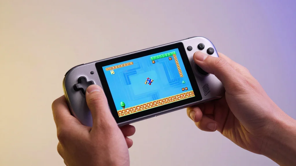 Anbernic Launches Sub‑$100 RG Rotate Handheld with Rotating Screen for Retro Gamers