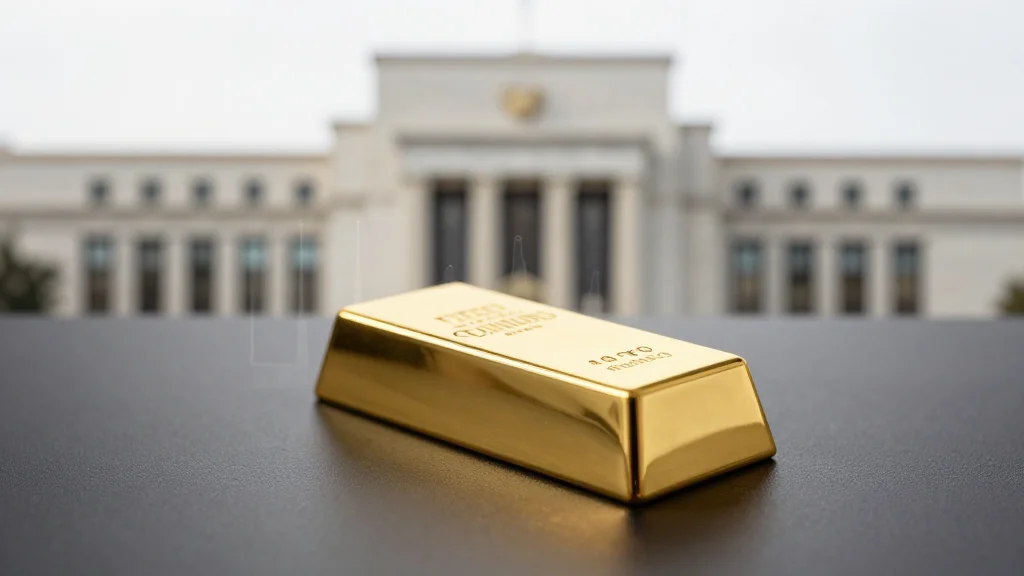 Gold Hovers Near $5,000 as Fed Decision and Middle East Tensions Pressure Market