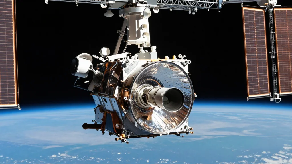 Russian Cosmonauts Install Solar Telescope During ISS Spacewalk