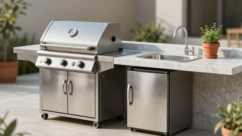 Essential Products for an Equipped Outdoor Kitchen