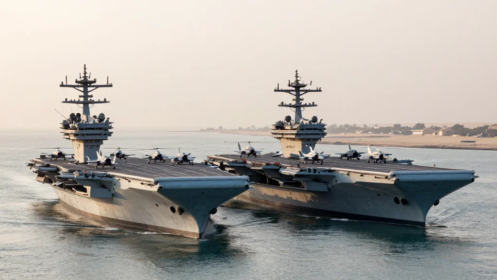 Ford Carrier Returns Home; Trump Launches Project Freedom