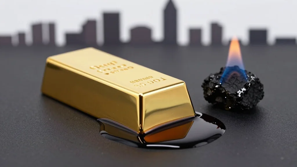 Investors Swap Gold for Oil Amid Conflict