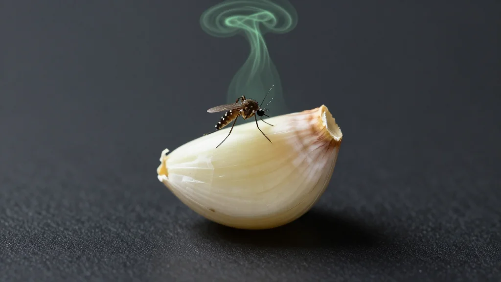 Garlic Compound Blocks Mosquito Mating, Offers Green Pest Control
