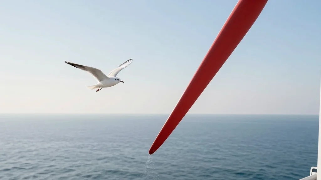 Danish Wind Giant to Trial Red Turbine Blades to Further Reduce Risk of Bird Collisions