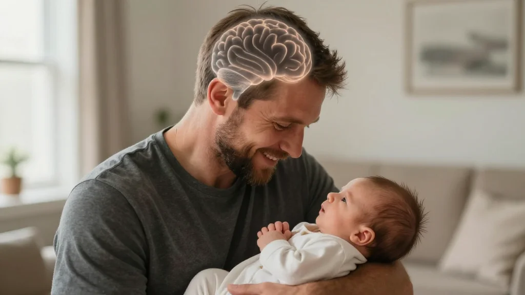 USC Study Finds New Fathers Lose Gray Matter, Gaining Brain Efficiency