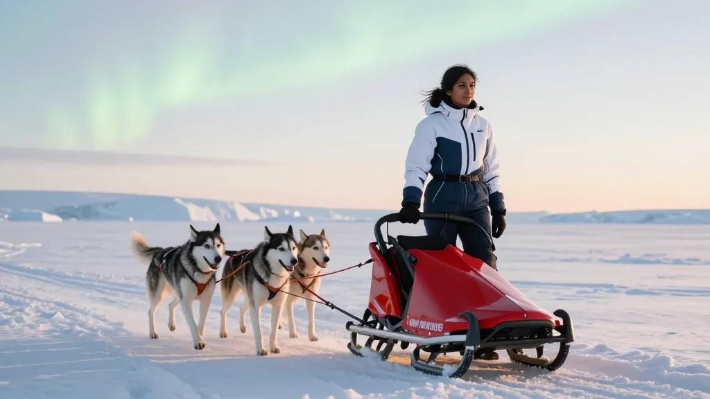 Pakistani Adventurer Samar Khan Completes 300km Arctic Dogsled Expedition